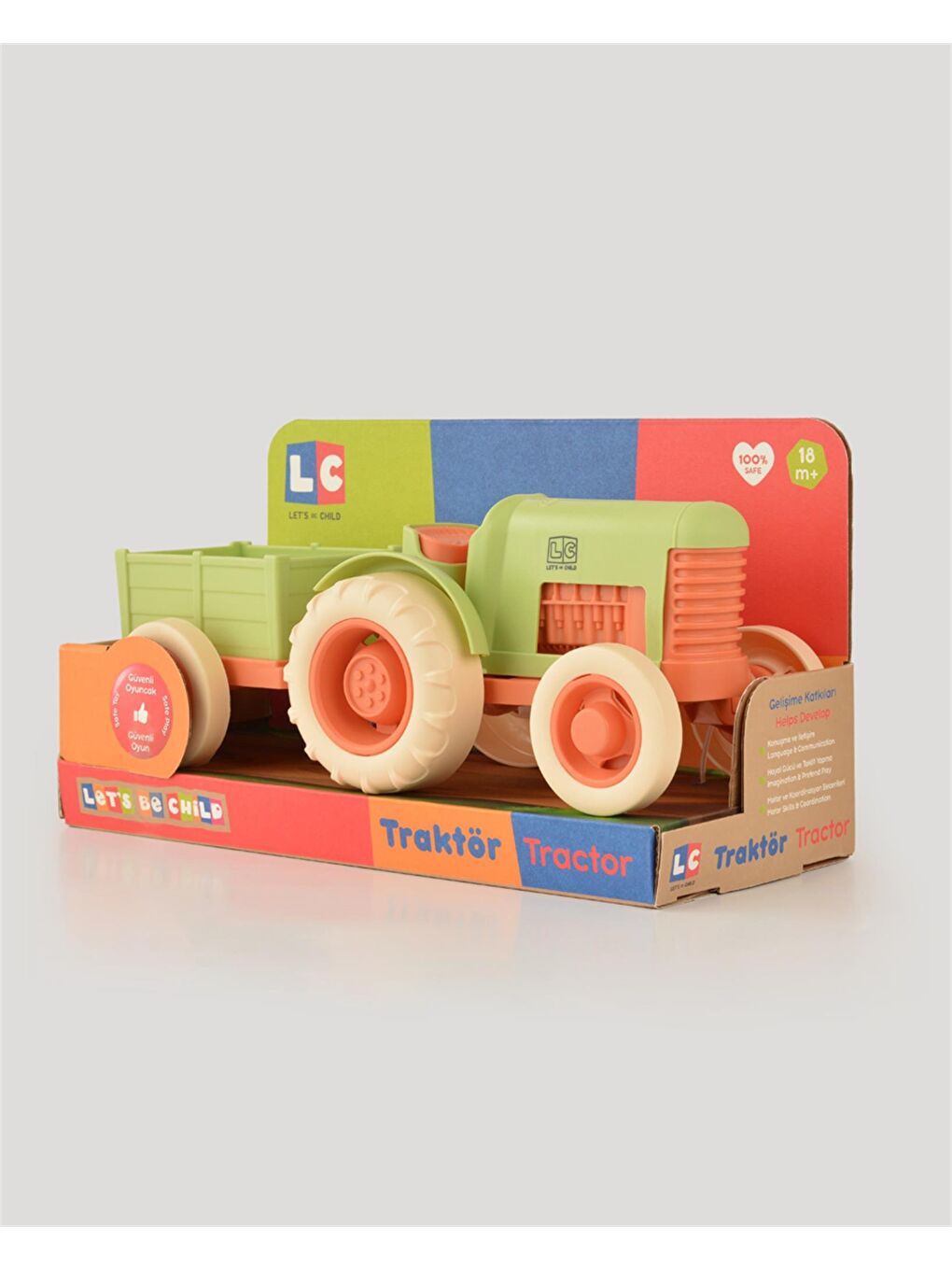 Oyuncak Açık Yeşil Traktör-7