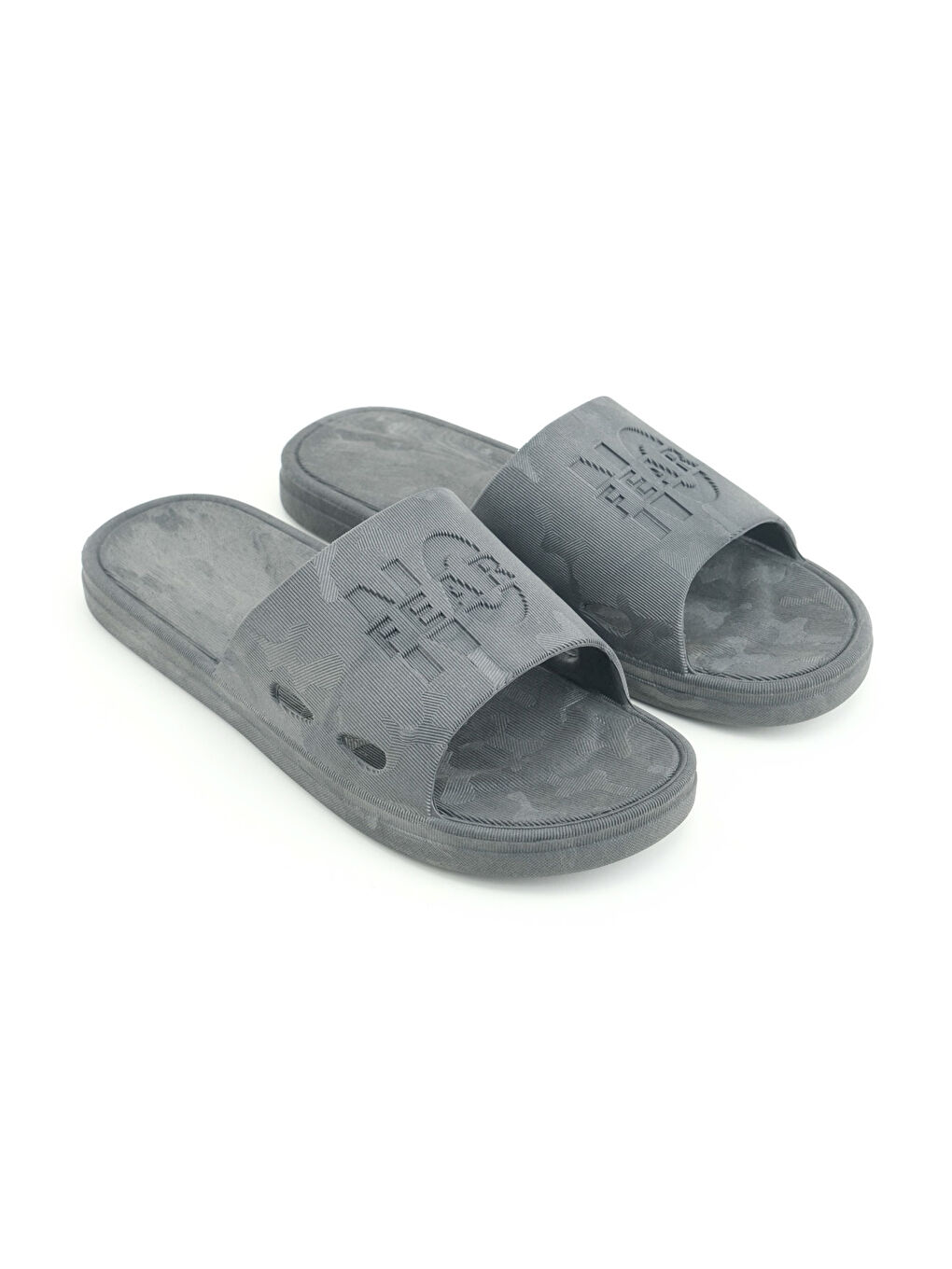 Gri Yazlık Erkek No Fear Airblow Islak Zemine Uygun Günlük Ev Bahçe Havuz Terlik-2