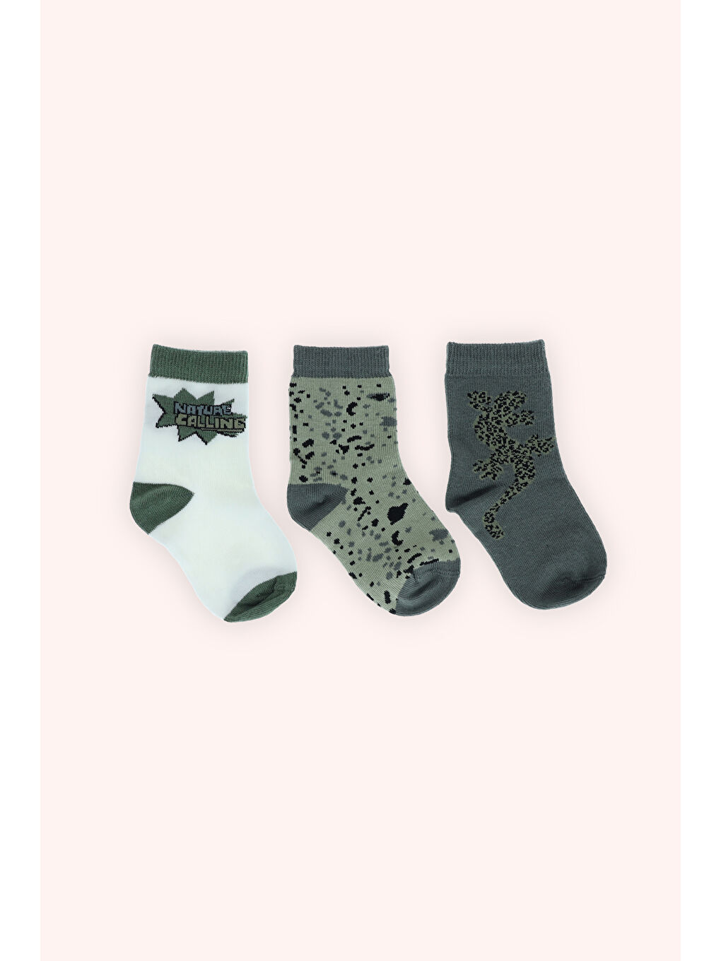 Karışık Erkek Çocuk 3'lü Soket Çorap Seti