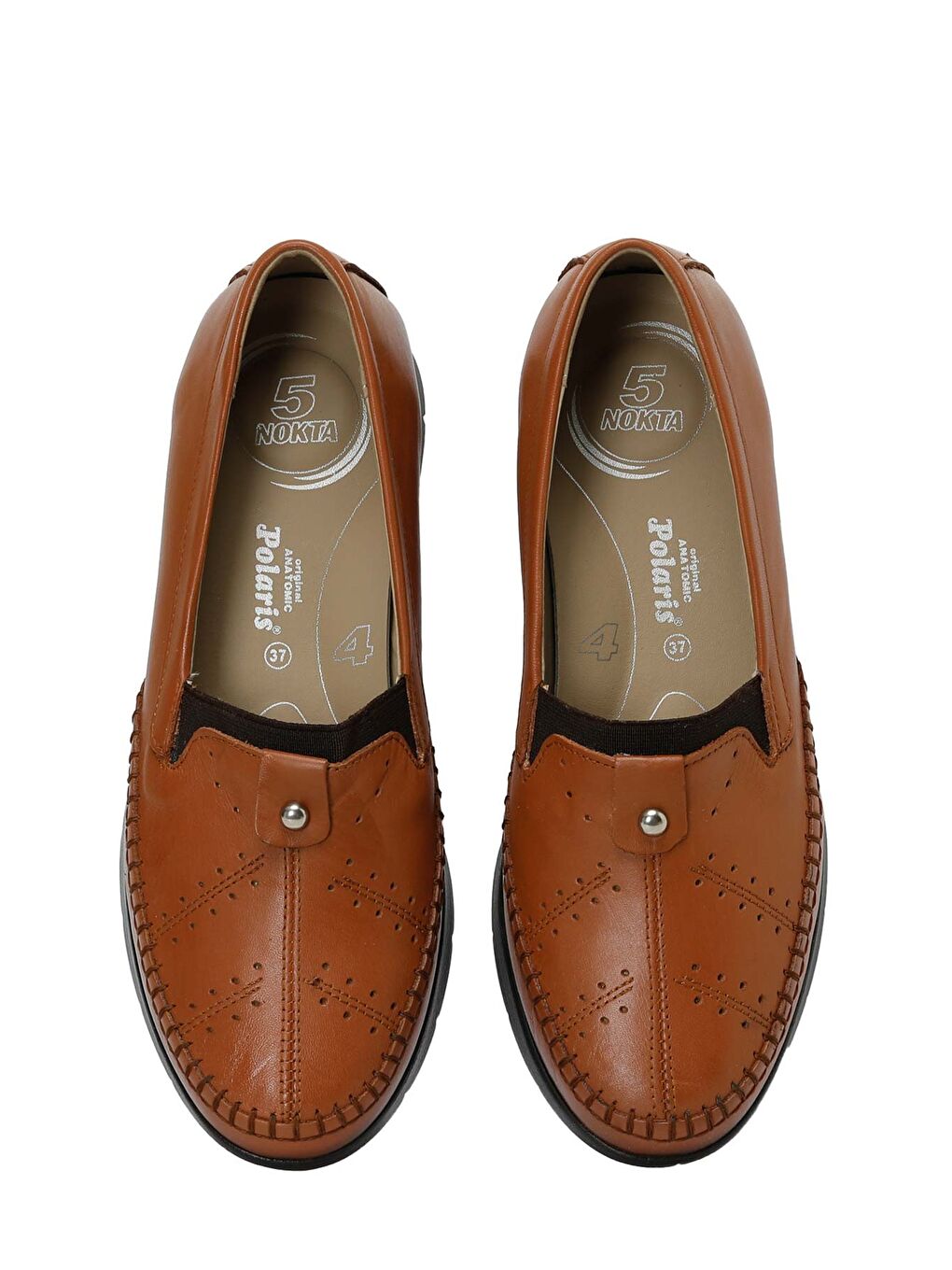 Kahverengi 105052.Z5FX Taba Kadın Dolgu Ayakkabı-3