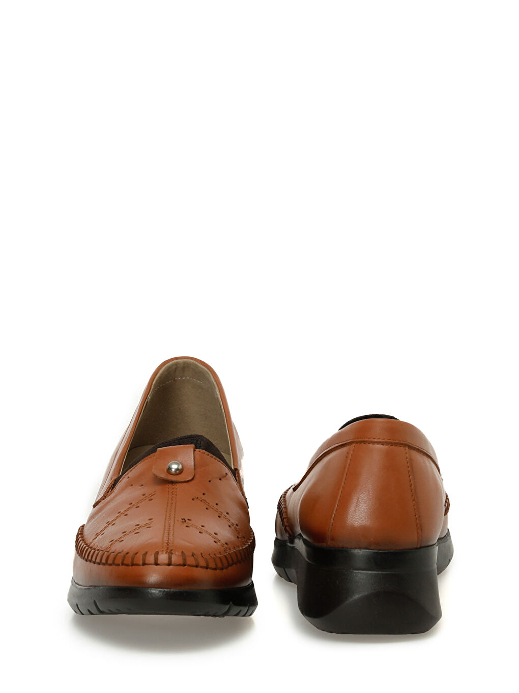 Kahverengi 105052.Z5FX Taba Kadın Dolgu Ayakkabı-4