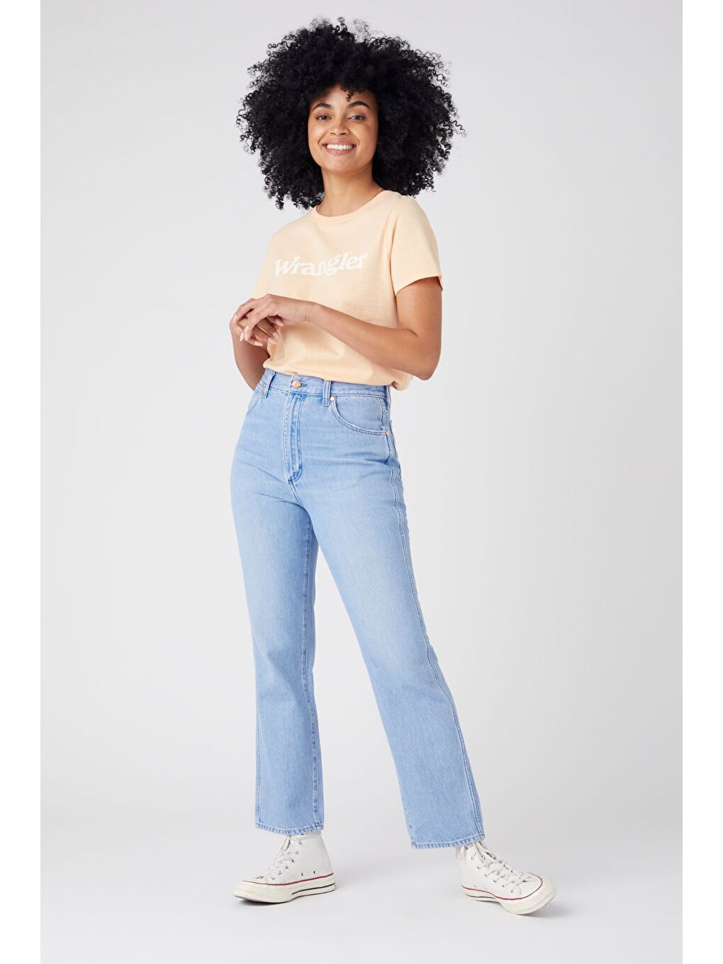 Mavi Wild West Fit %100 Pamuk Yüksek Bel Düz Paça Jean Jean Pantolon-1