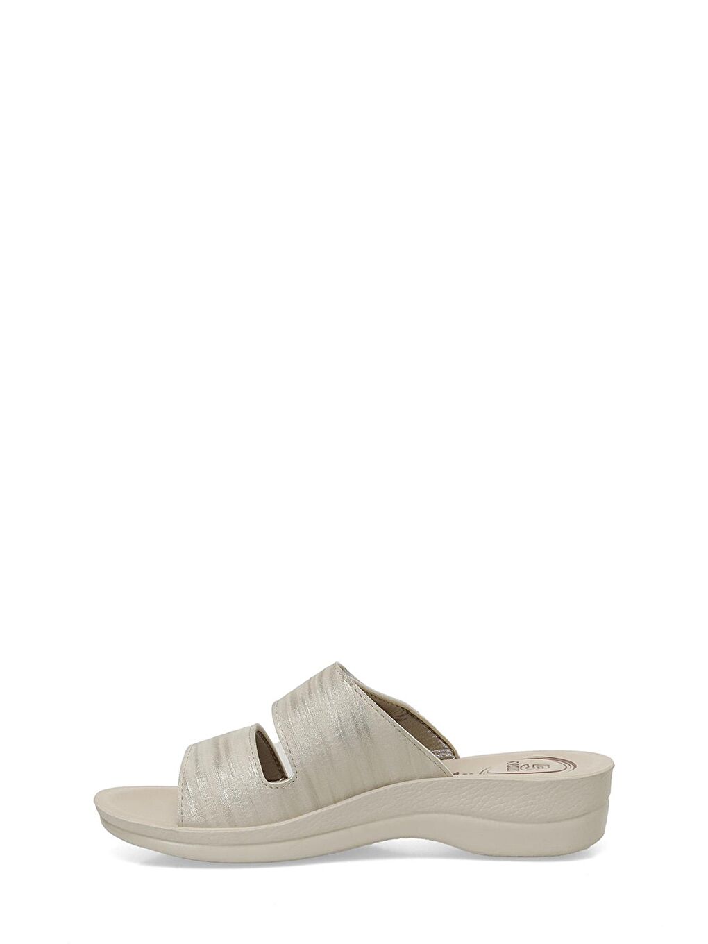 405094.Z4FX Bej Kadın Dolgu Topuk Terlik-2