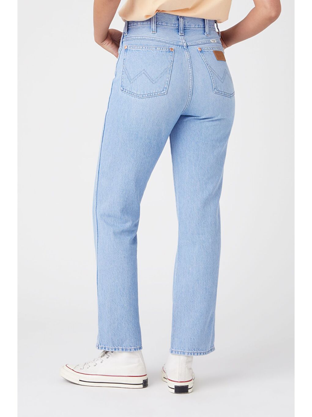 Mavi Wild West Fit %100 Pamuk Yüksek Bel Düz Paça Jean Jean Pantolon-2