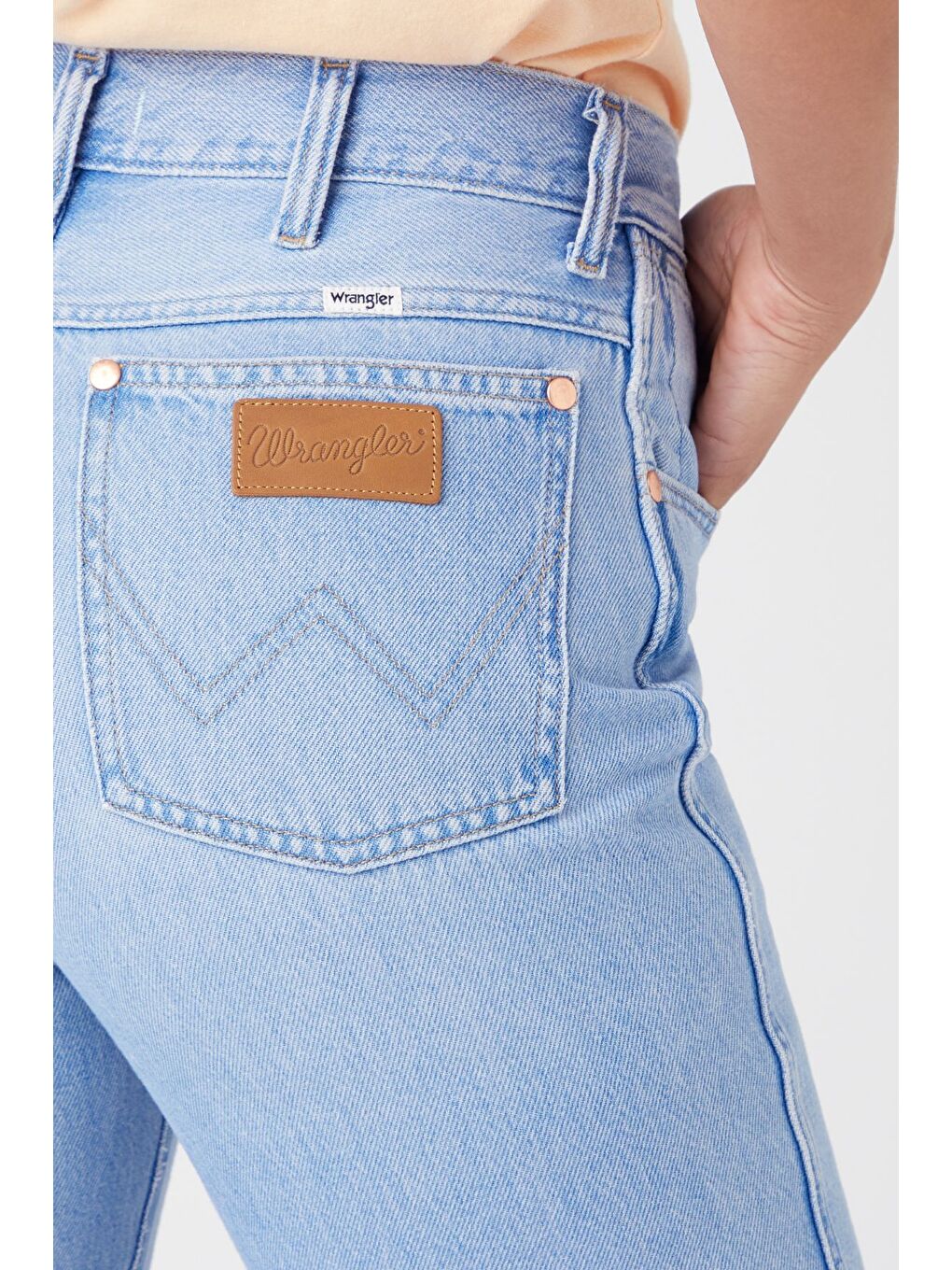 Mavi Wild West Fit %100 Pamuk Yüksek Bel Düz Paça Jean Jean Pantolon-3