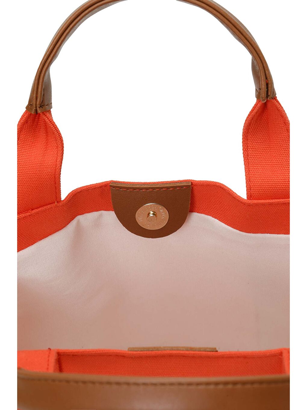 KTN BSC EL 4FX Turuncu Kadın El Çantası-3