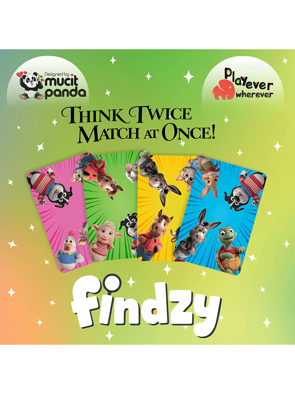 Findzy, Dikkat Güçlendiren Eğlenceli Kart Oyunu (4-7 Yaş)-2