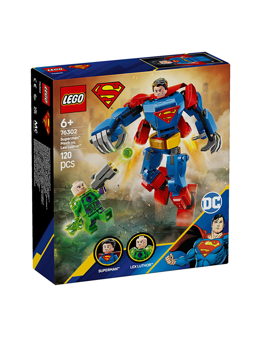 DC Superman Robotu Lex Luthora Karşı 76302-3