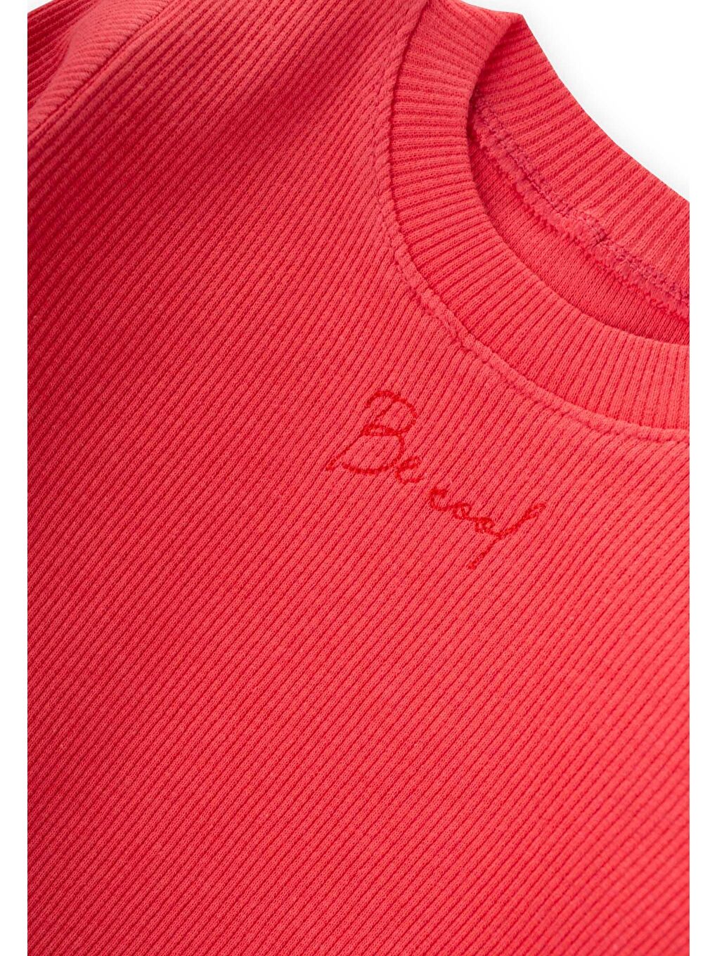 Be Cool Nakışlı Sweatshirt Takım 0-5 Yaş Mercan-2