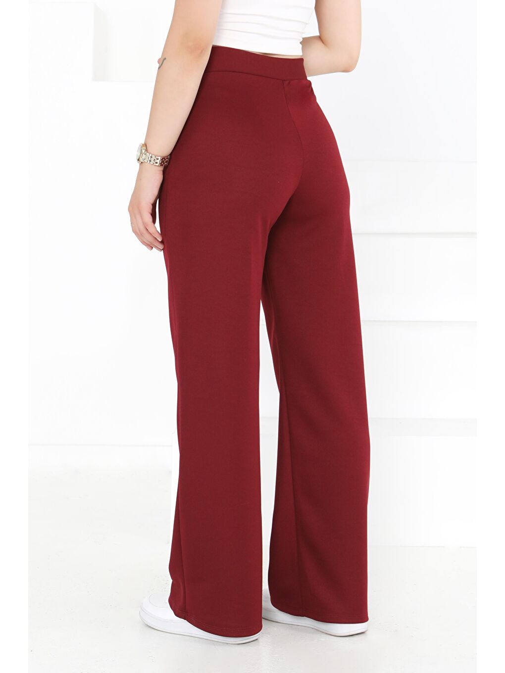 Palazzo Pantolon Bordo - 27077-4