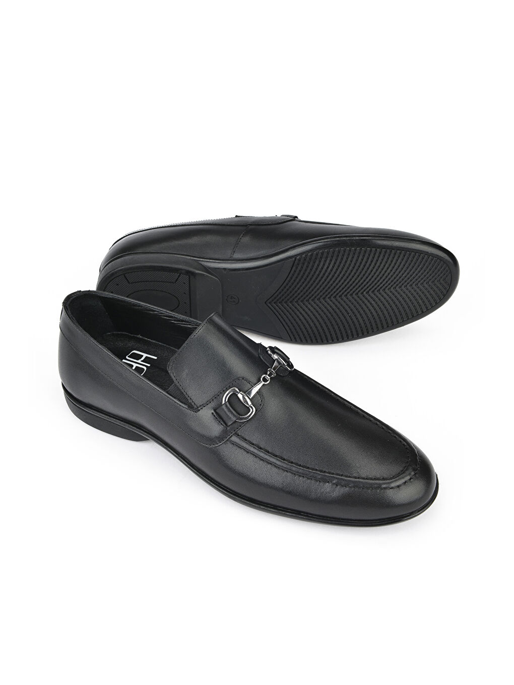 Erkek Hakiki Deri Ayakkabı 143745ZAB0404 Siyah-1