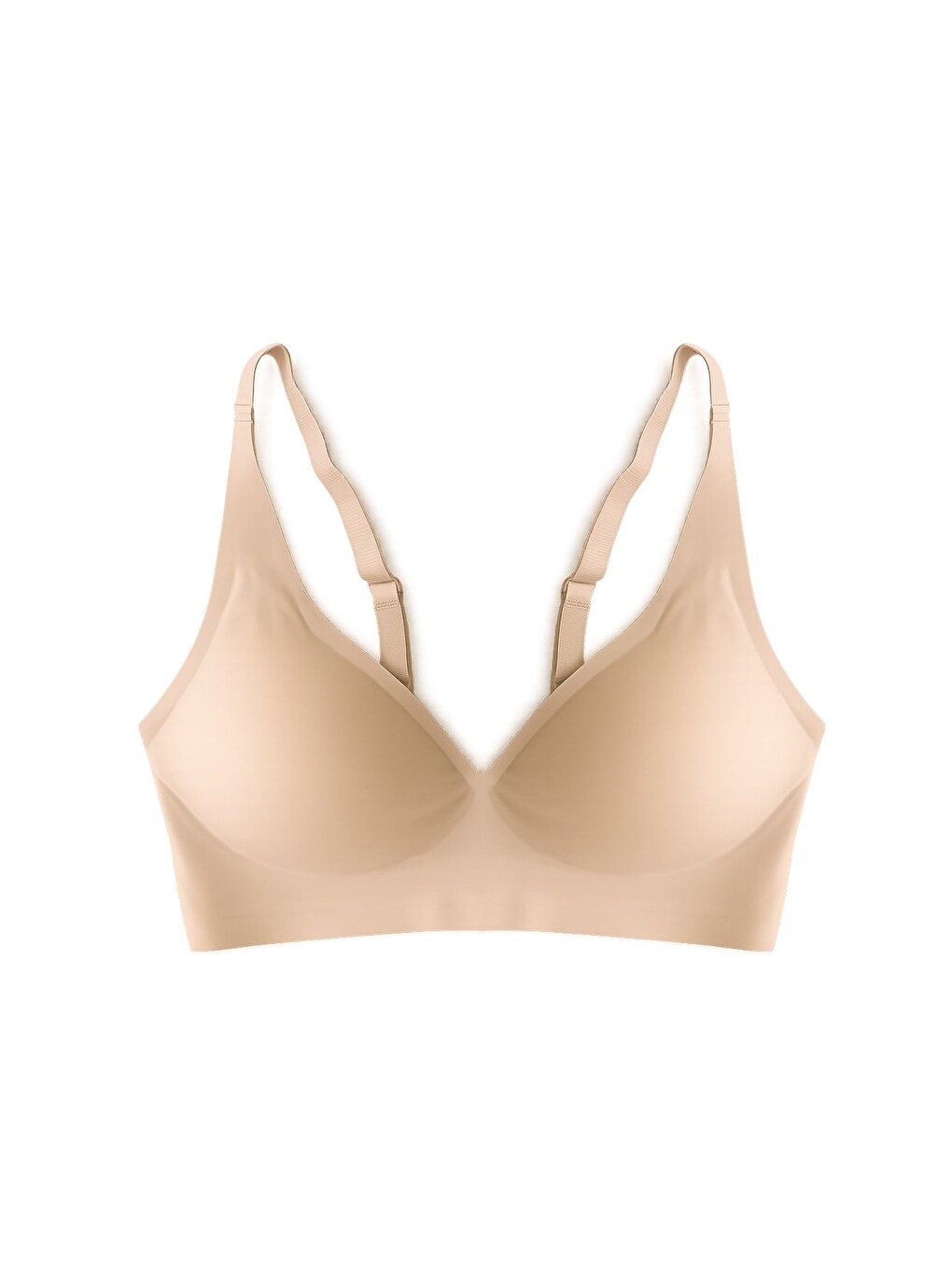 Bej Seamless Bra - Avelis | Ten Lazer Kesim Dikişsiz Balensiz İz Bırakmayan Kadın Sütyen