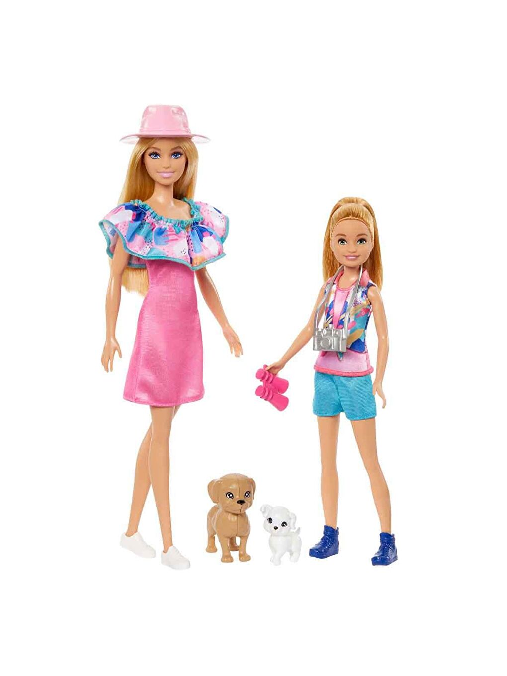 BARBIE Renksiz ve Stacie Kız Kardeşler İkili Set HRM09