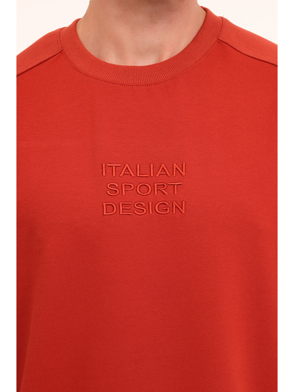 M-HORTON T-SH 4PR Bordo Erkek Kısa Kol Tişört-3