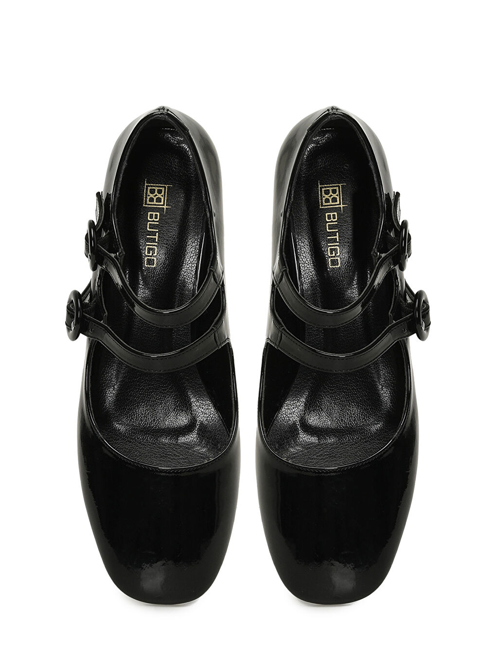 24K-540 4PR Siyah Kadın Topuklu Ayakkabı-3