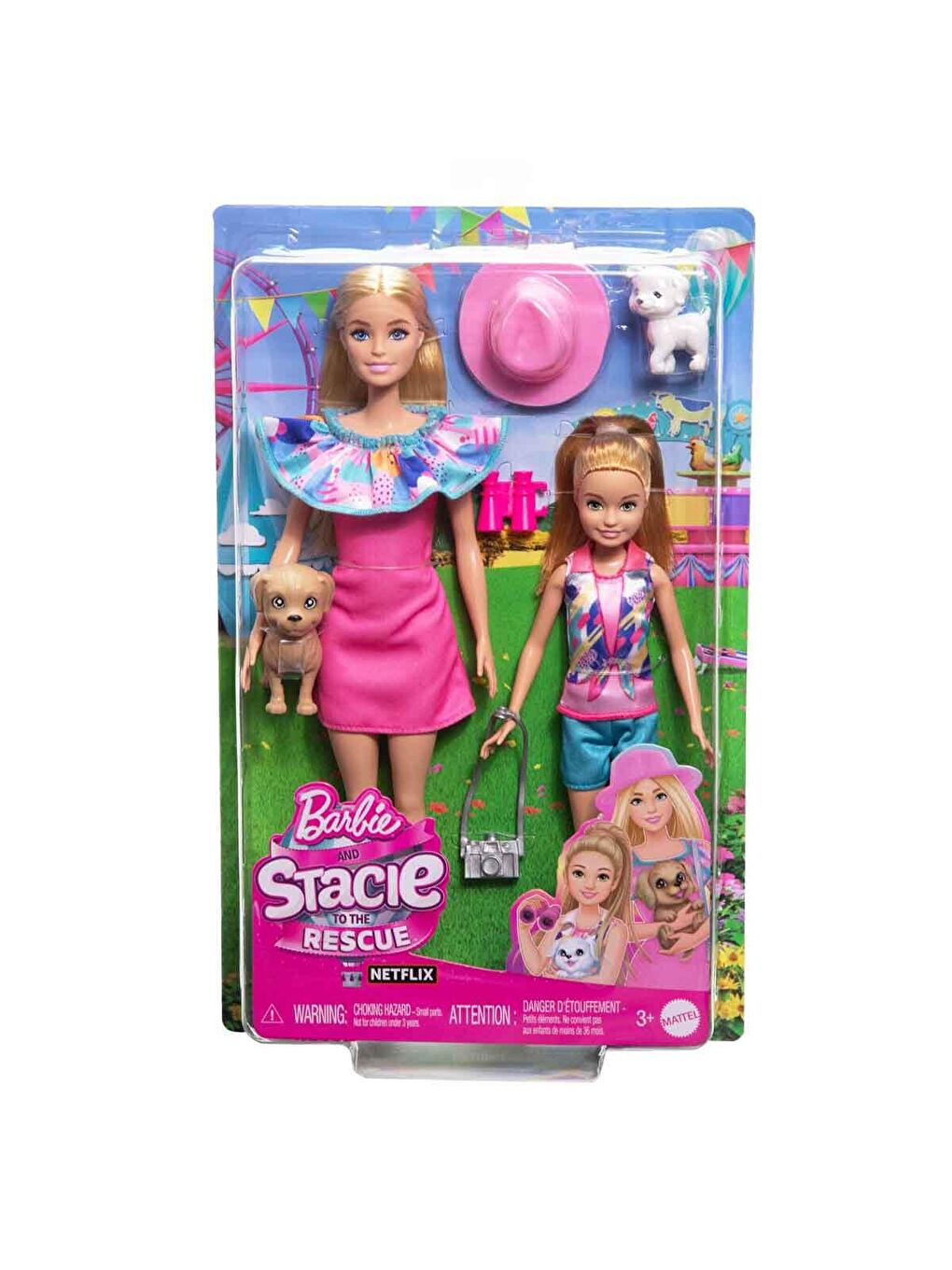 BARBIE Renksiz ve Stacie Kız Kardeşler İkili Set HRM09 - 5