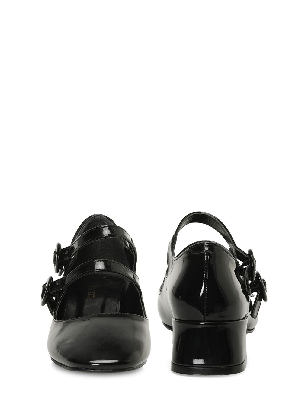 24K-540 4PR Siyah Kadın Topuklu Ayakkabı-4