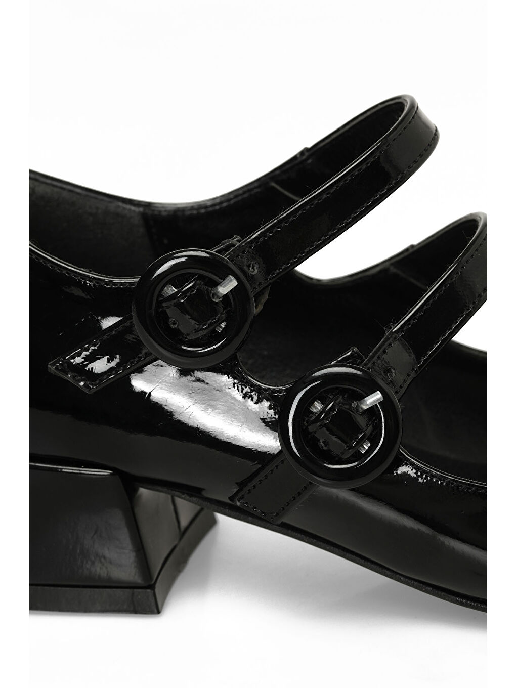 24K-540 4PR Siyah Kadın Topuklu Ayakkabı-6