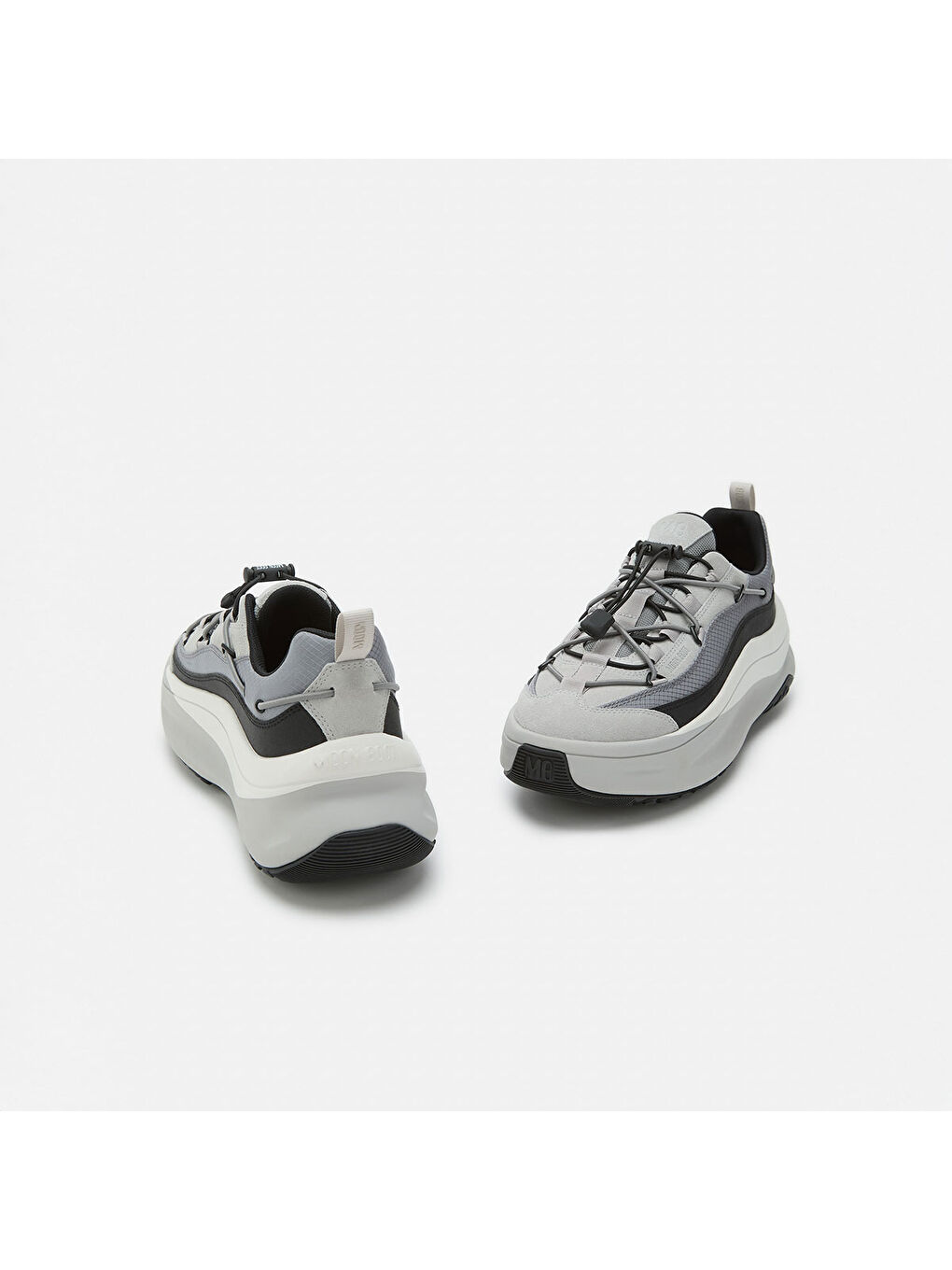 Gri Erkek Sneaker ( Günlük) 80D2490100-H006 Moon247 Xlace Grey-3