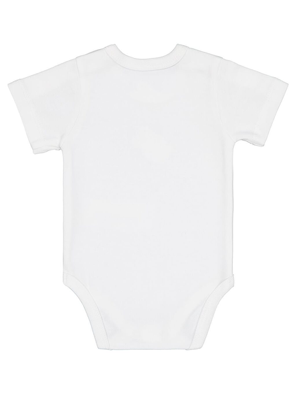 Baby Penguen Baskılı Çıtçıtlı Badi - Ekru Prematüre-1