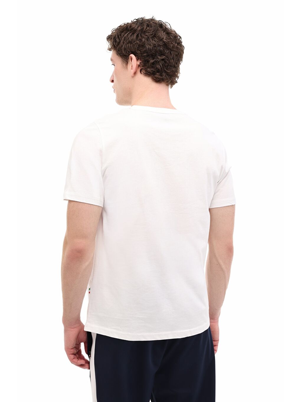 ML RENATO 11ITL 1030 6FX Beyaz Erkek Kısa Kol T-Shirt-1