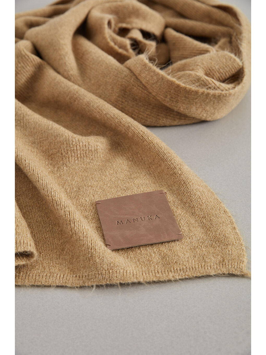 Cozy Yumuşak Dokulu Atkı Sarı-4