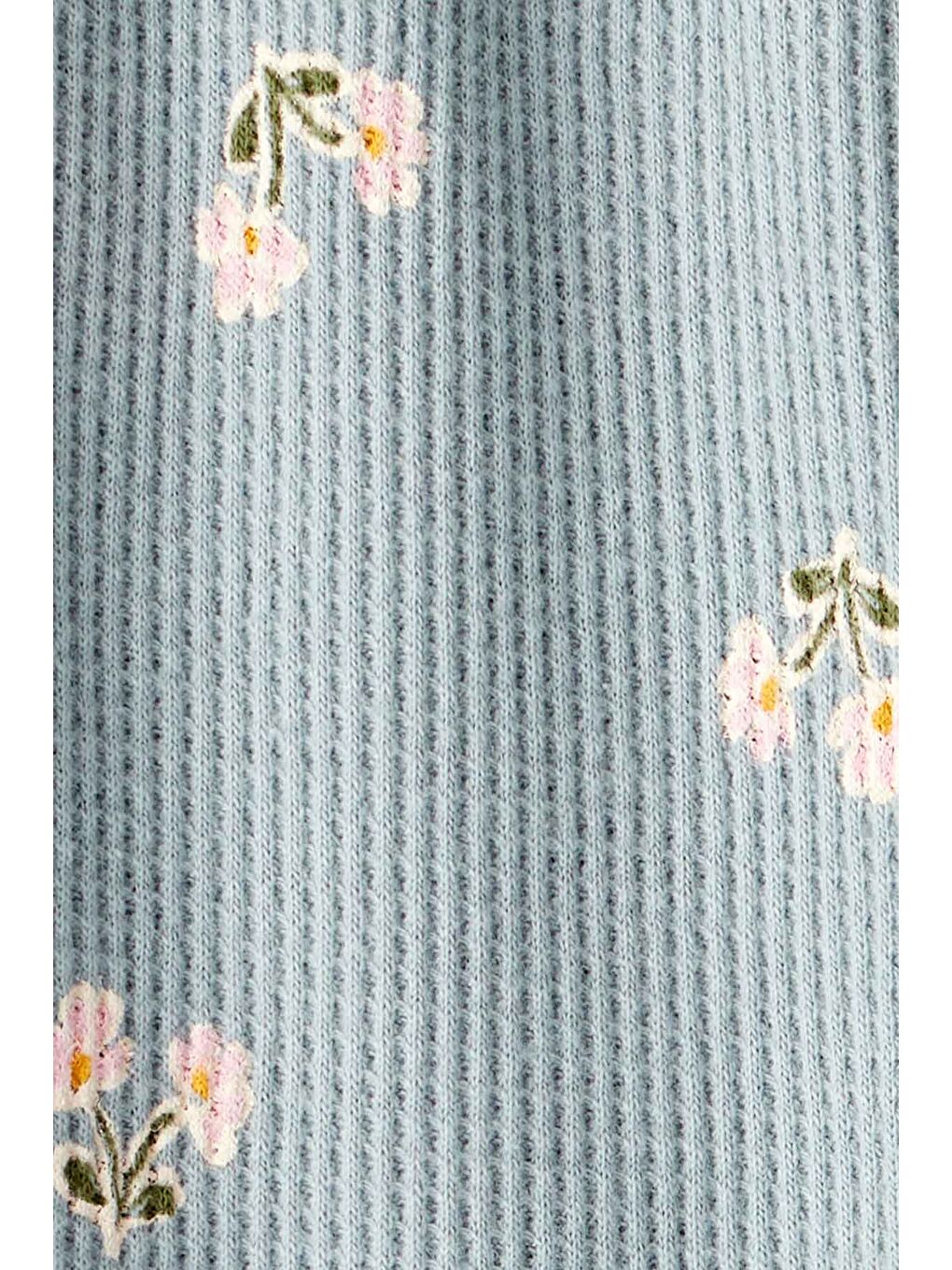 Kız Bebek Yeşil Body Pantolon-4