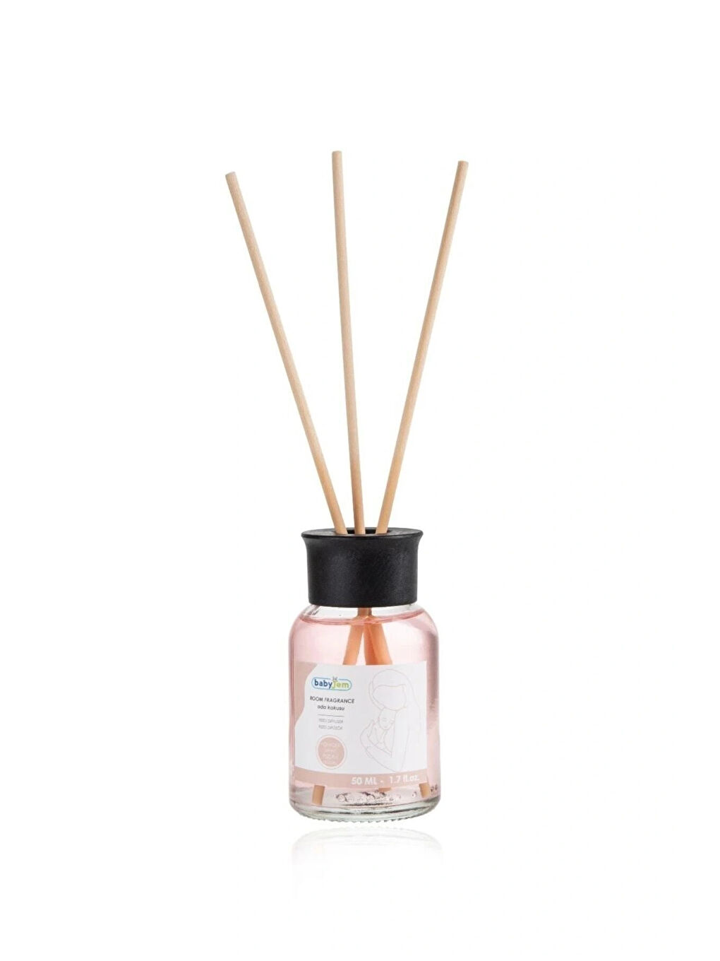 Karışık Bambu Çubuklu Bebek Pudra Oda Kokusu 50 ML-1
