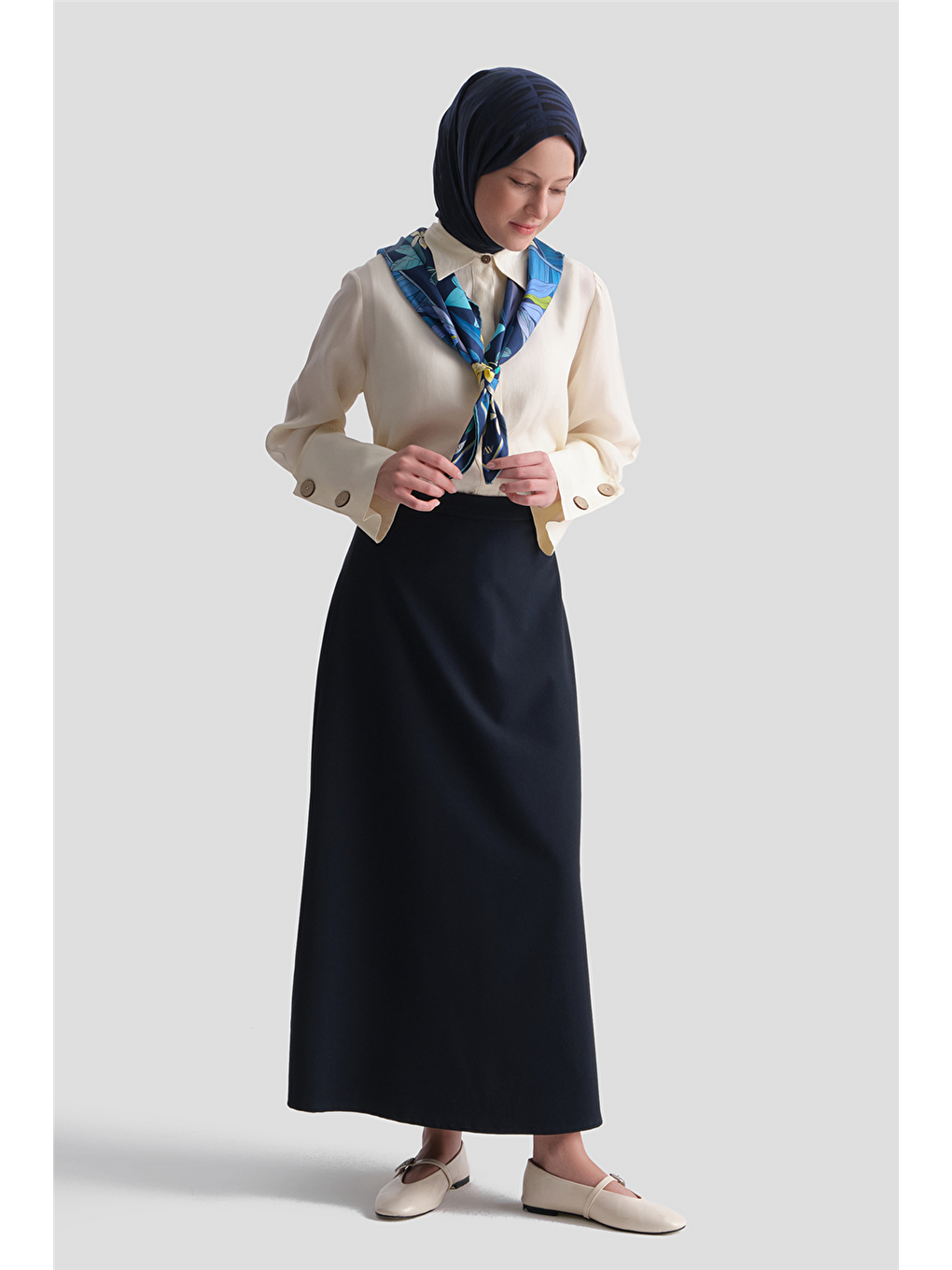 Basic Kalem Etek Lacivert-1