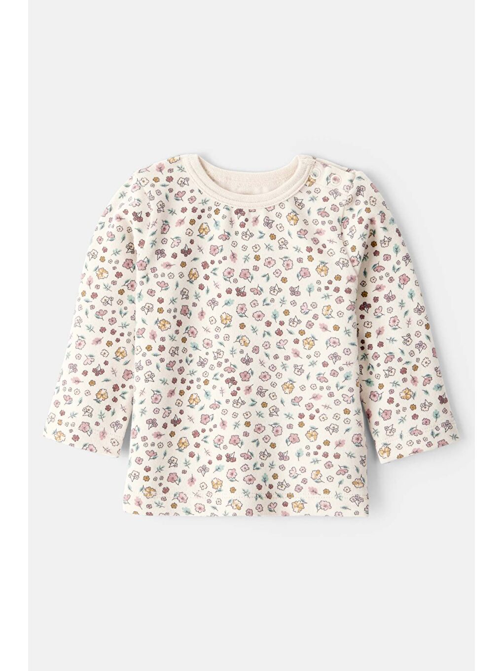 Kız Bebek Mavi Salopet Set-2