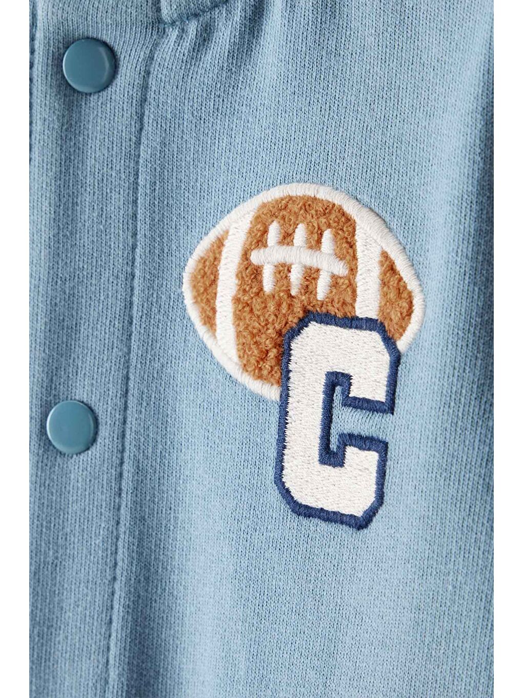 Erkek Bebek Mavi Tulum-1