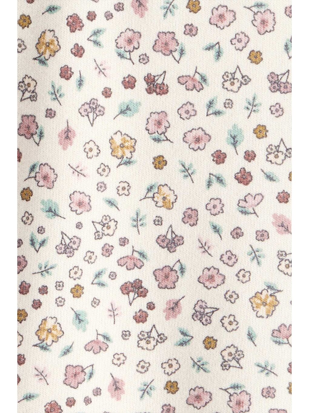 Kız Bebek Mavi Salopet Set-4