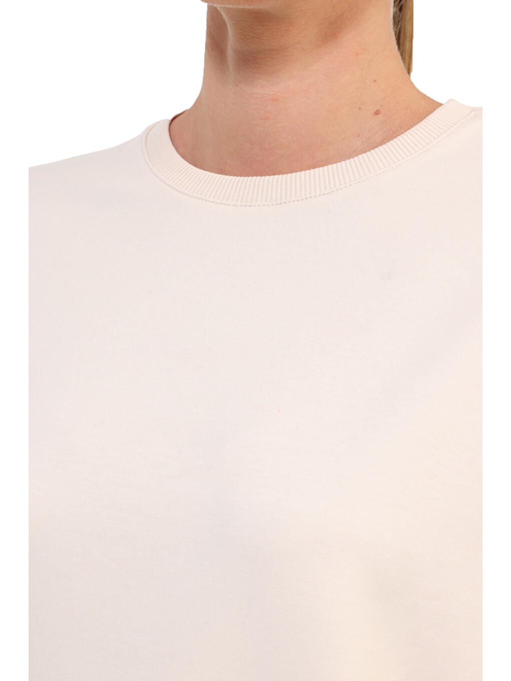 Gri Sweatshirt Kadın Taş Rengi Wb 16sn79-3