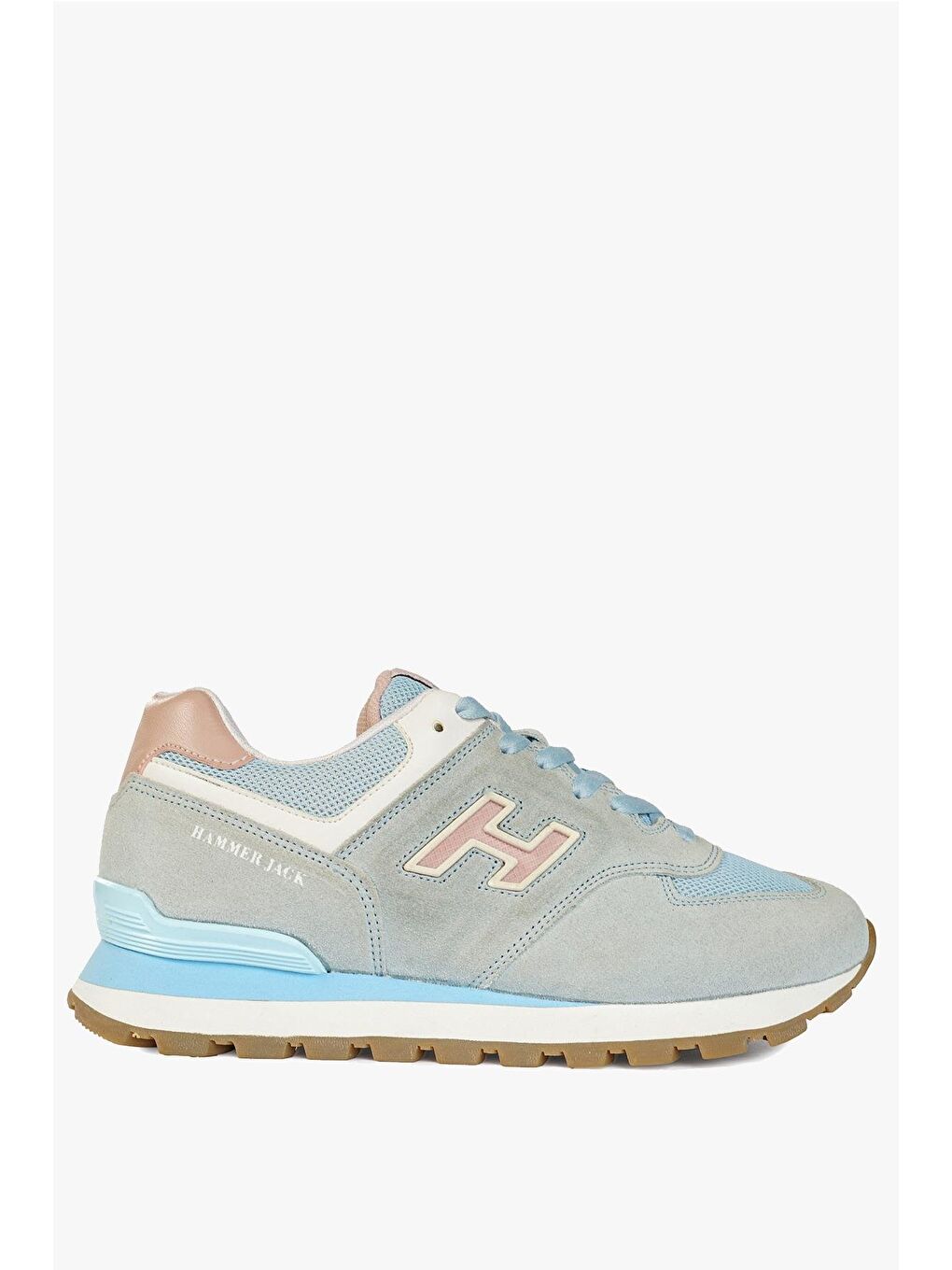 Chile Hakiki Deri Pudra-Pembe Kadın Spor Ayakkabı