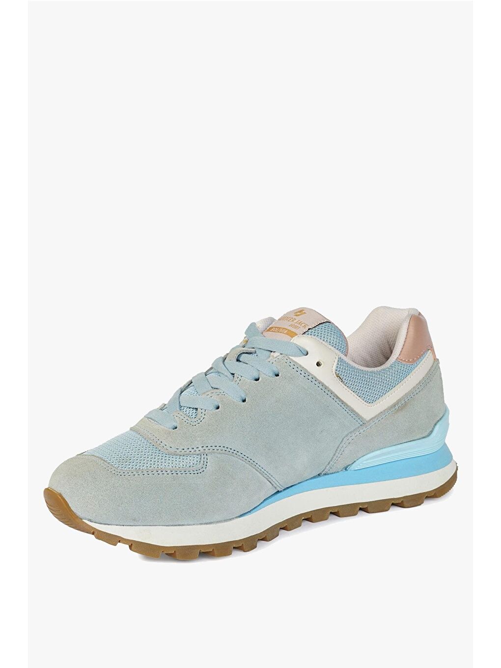 Chile Hakiki Deri Pudra-Pembe Kadın Spor Ayakkabı-2