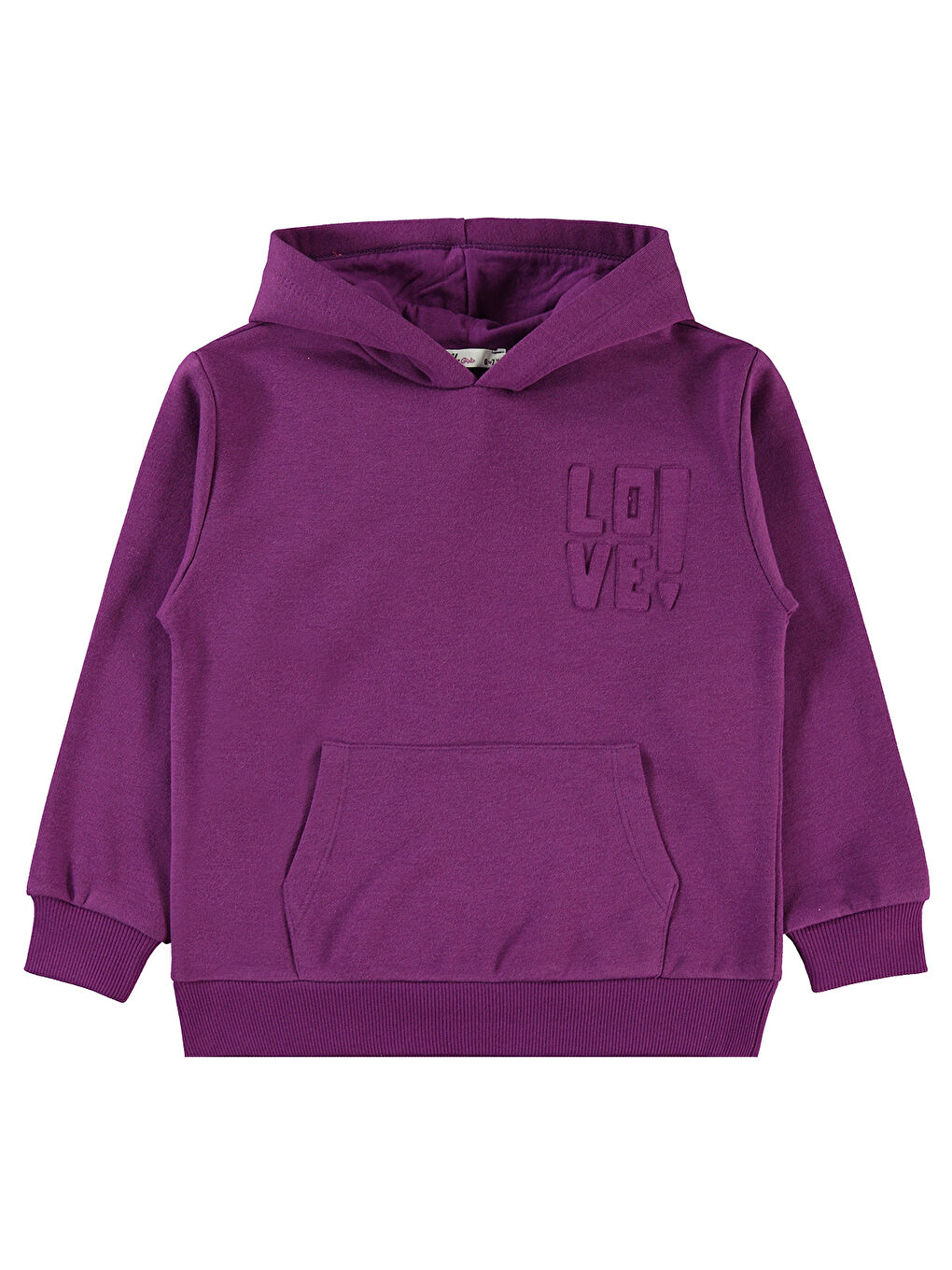 Civil Mor Kız Çocuk Sweatshirt 6-9 Yaş Mor