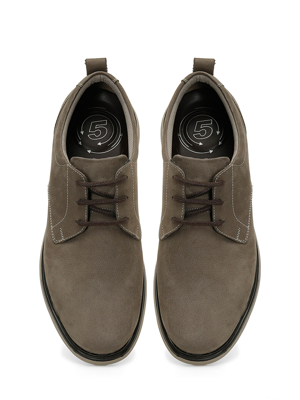 108082N.M 5FX Gri Erkek Ayakkabı-3