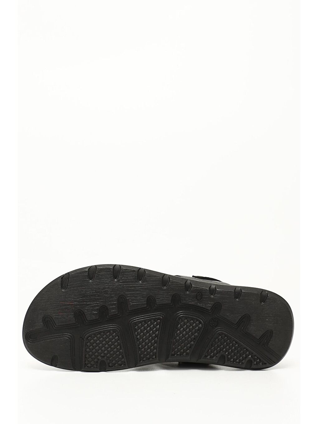 Siyah Hakiki Deri Erkek Sandalet 42811-3