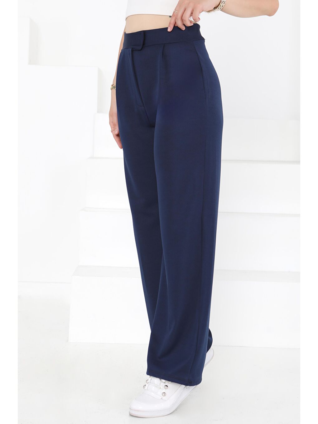 Palazzo Pantolon Lacivert - 27077-2