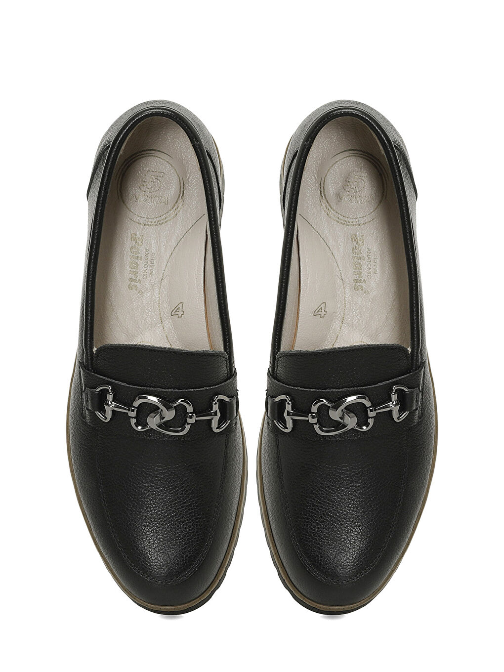 105077.Z5FX Siyah Kadın Loafer-3