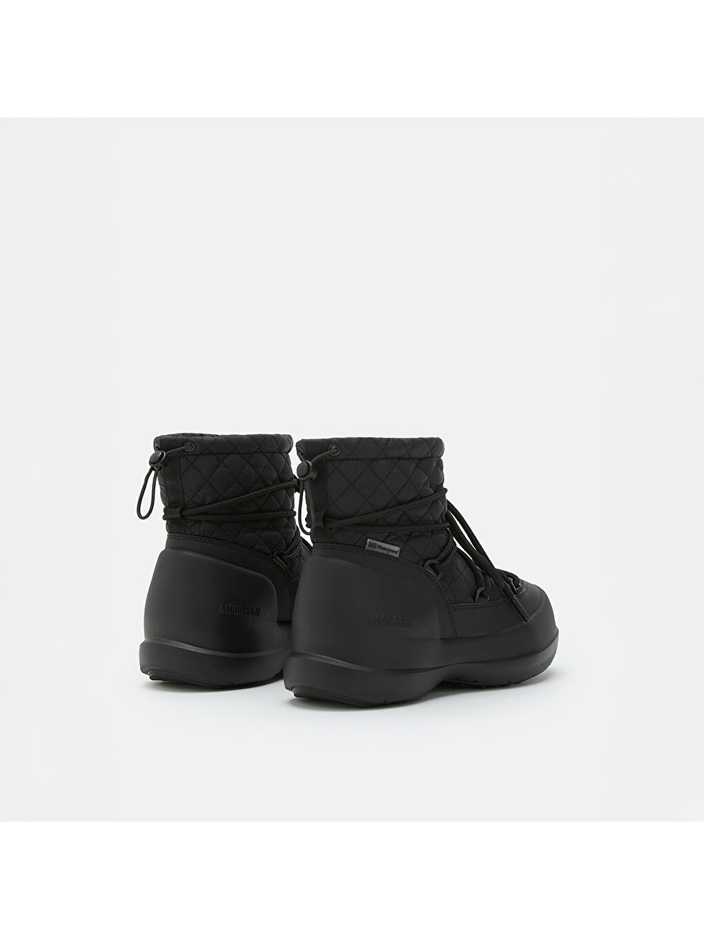Siyah Kadın Bot 80D2500020 Mezzaluna Quilted Mid WP-1