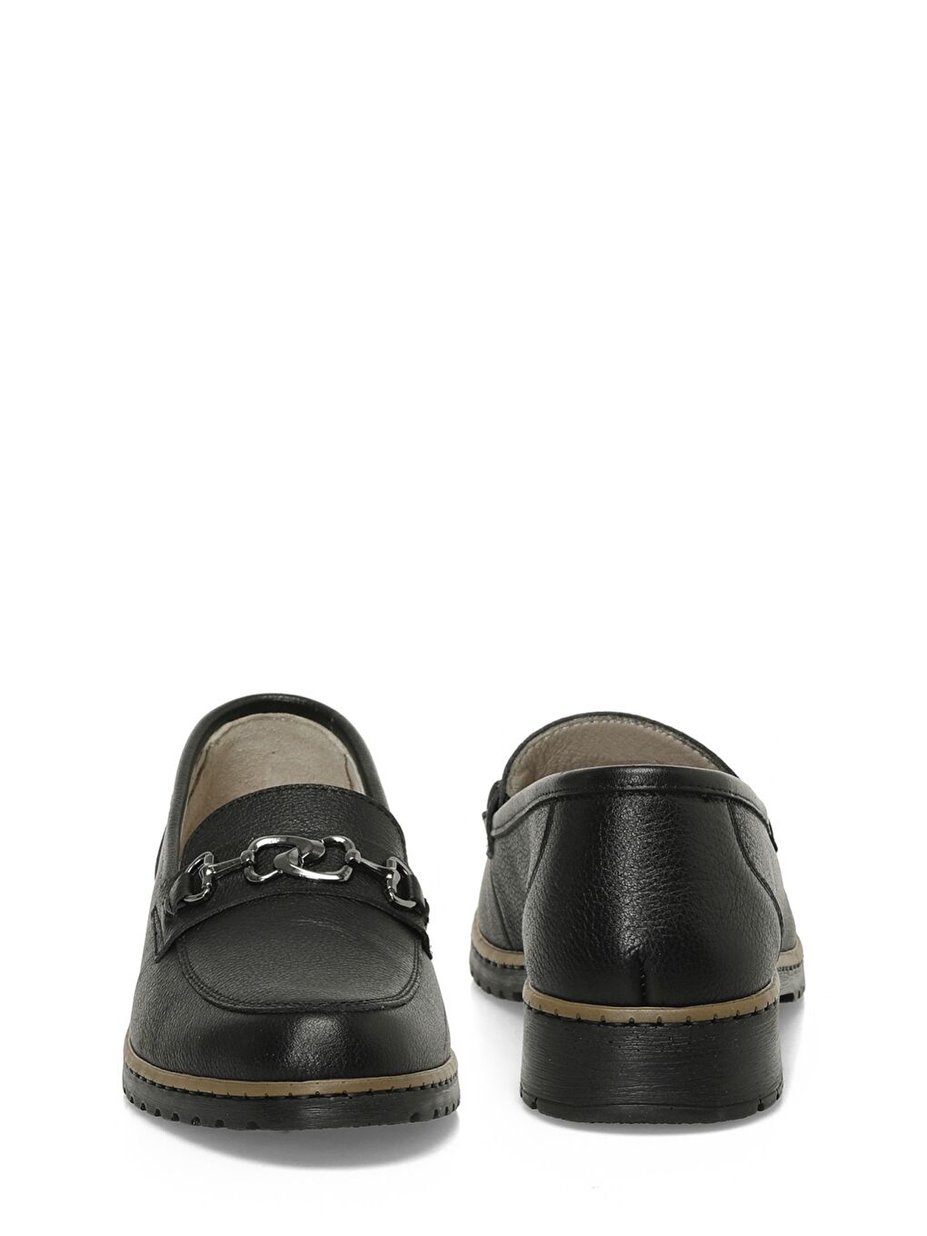 105077.Z5FX Siyah Kadın Loafer-4