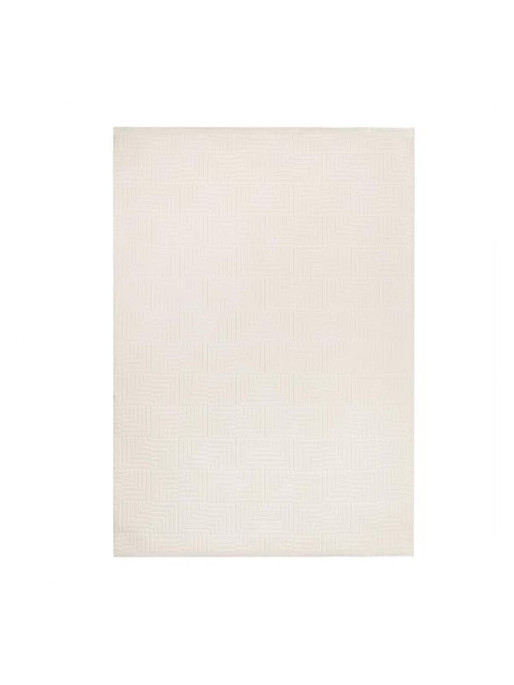 Ekru Happy Dekoratif Halı - Krem - 160x230 cm