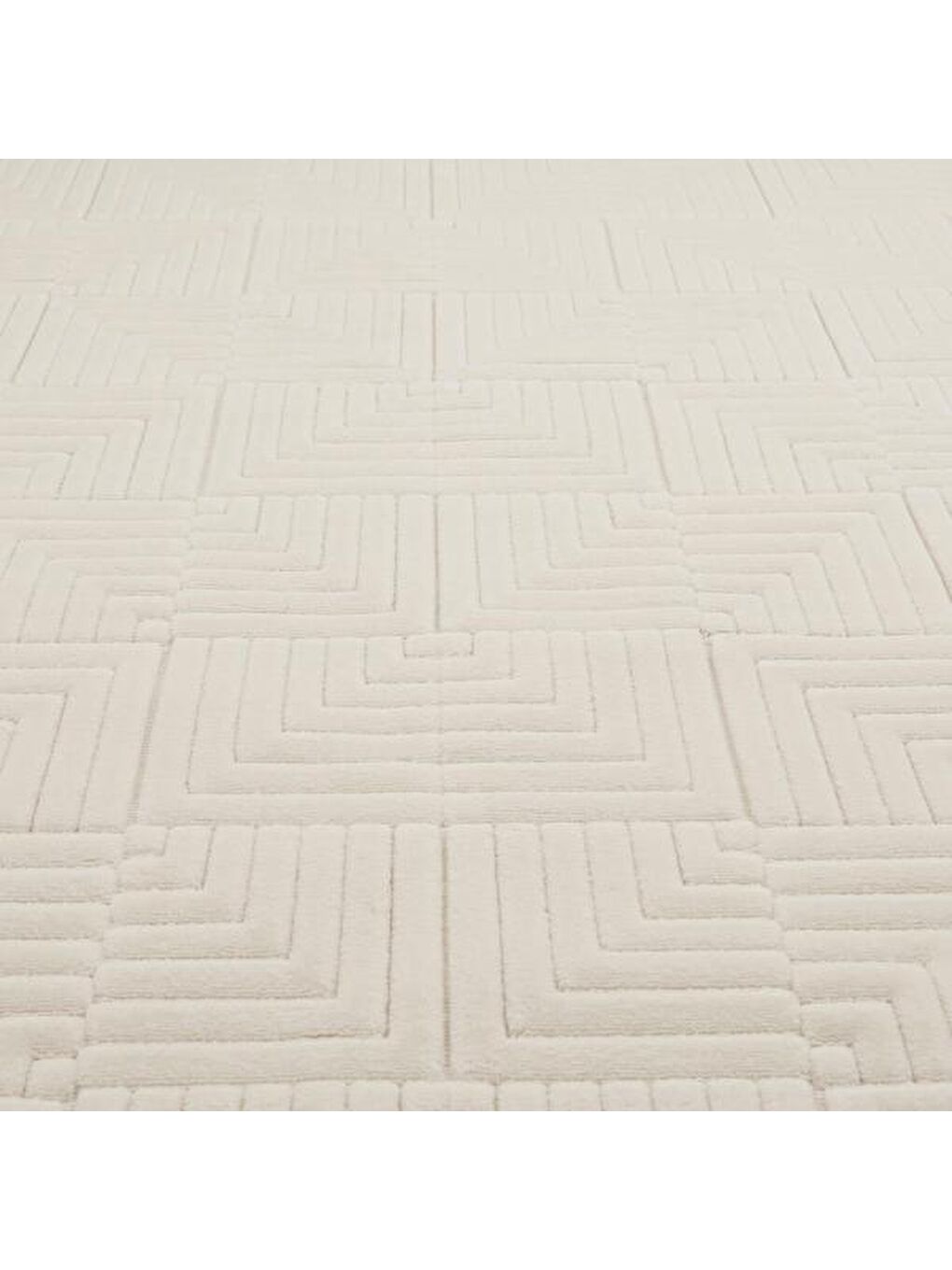 Ekru Happy Dekoratif Halı - Krem - 160x230 cm-3