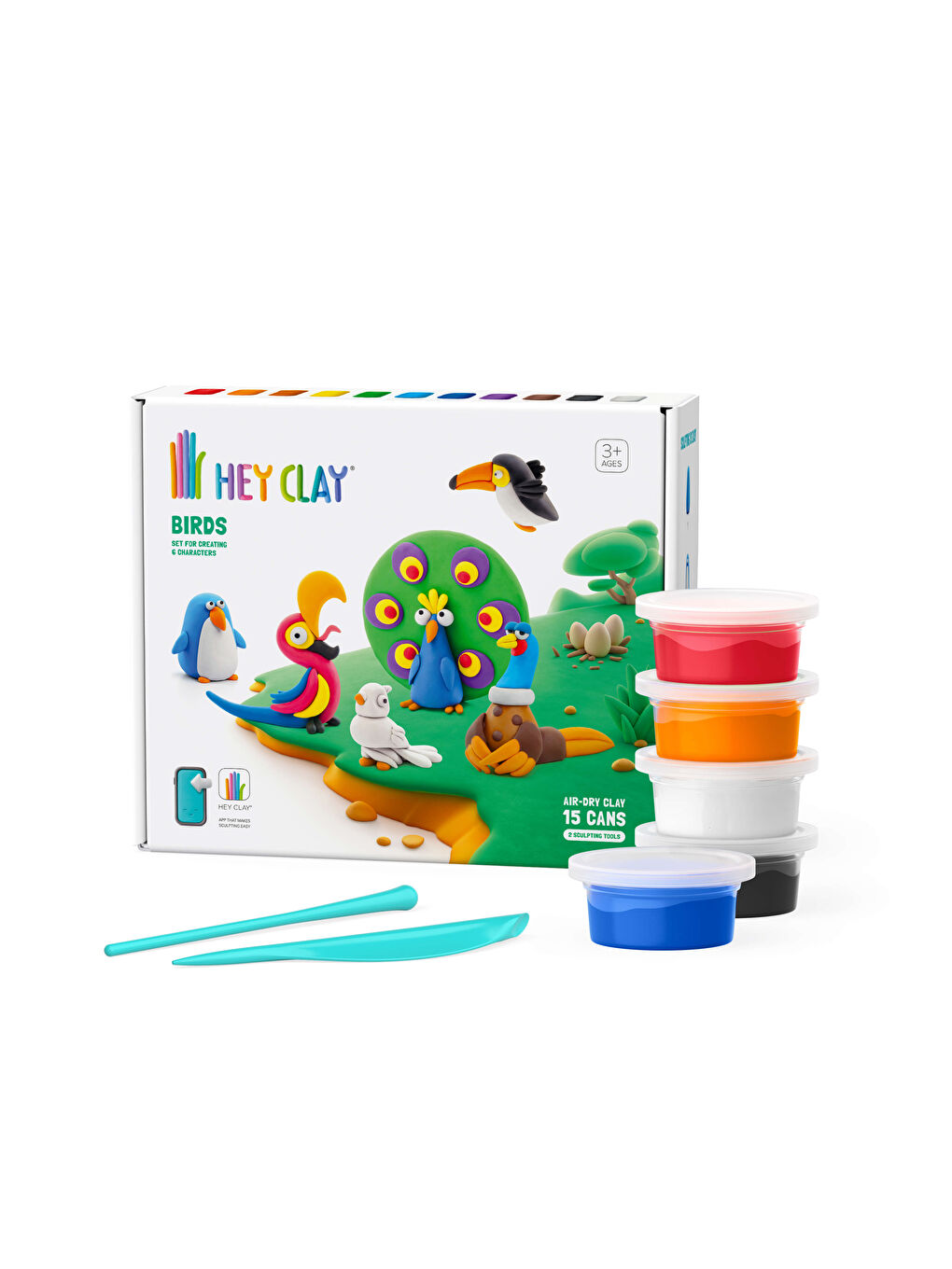 Hava ile Kuruyan Kil (15'li Kutu) - Kuşlar