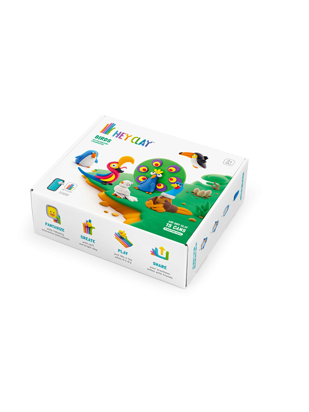 Hava ile Kuruyan Kil (15'li Kutu) - Kuşlar-2