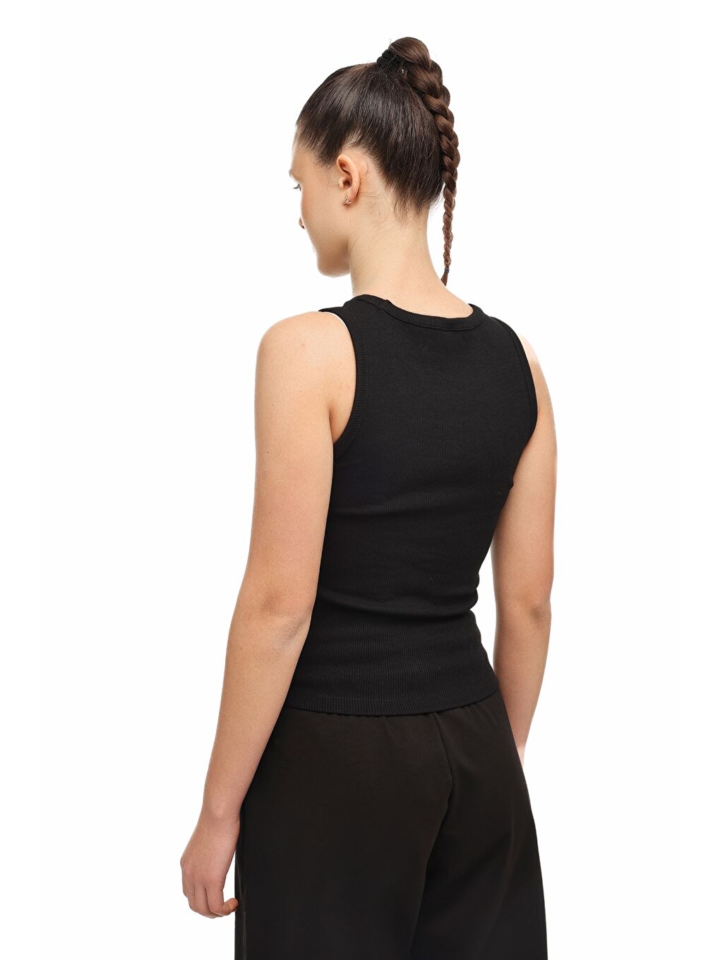 WB 10BEREN MDK208 6FX Siyah Kadın Atlet-1