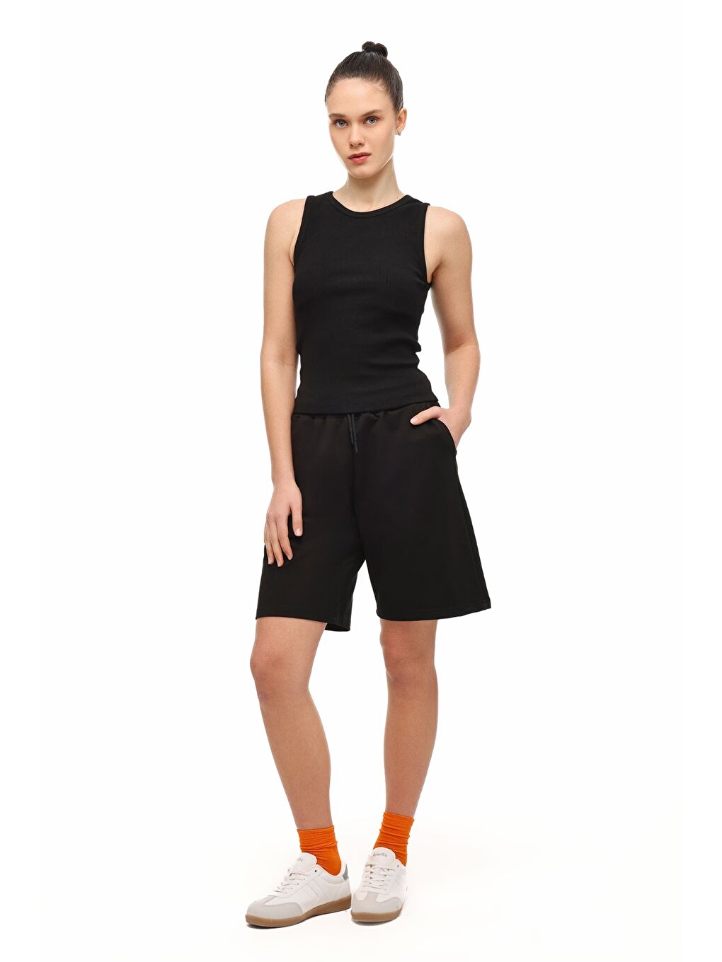 WB 10BEREN MDK208 6FX Siyah Kadın Atlet-2