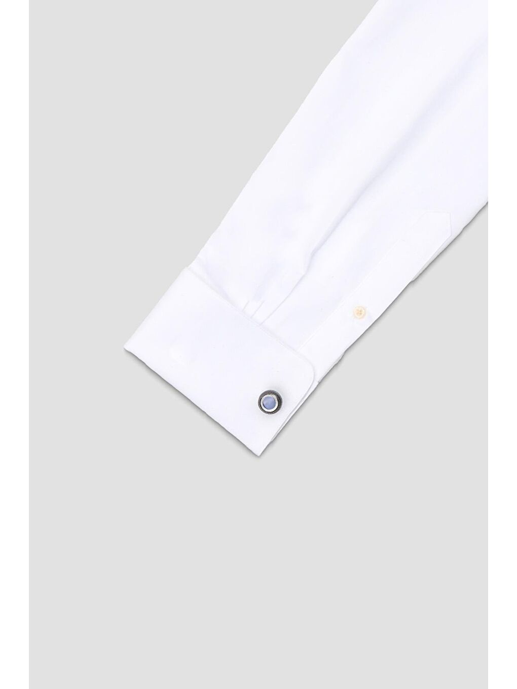 98507 Silver Lacivert Erkek Kol Düğmesi-2