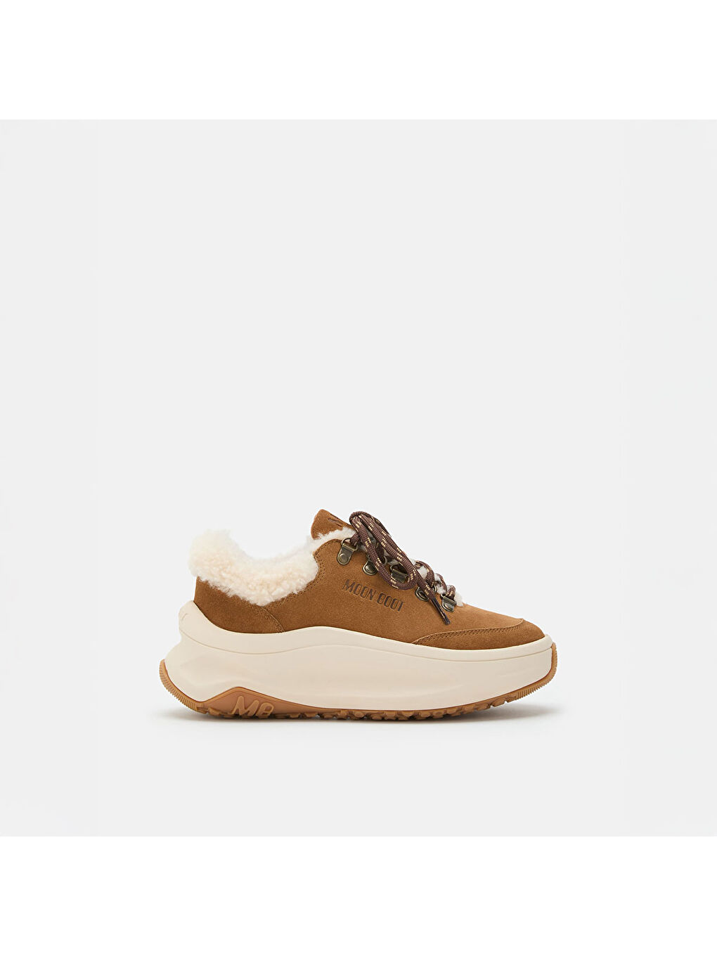 Kahverengi Kadın Sneaker ( Günlük) 80D2490040 Moon247 City Shearling